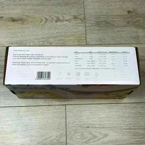 MiPan Easy To Wash Pasta Box, Blue - Picture 2 of 8